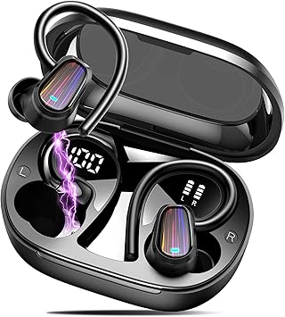 TWS Bluetooth 5.3 Wireless Gaming Earbuds with LED Display, ENC Noise Reduction & 40H Playtime
