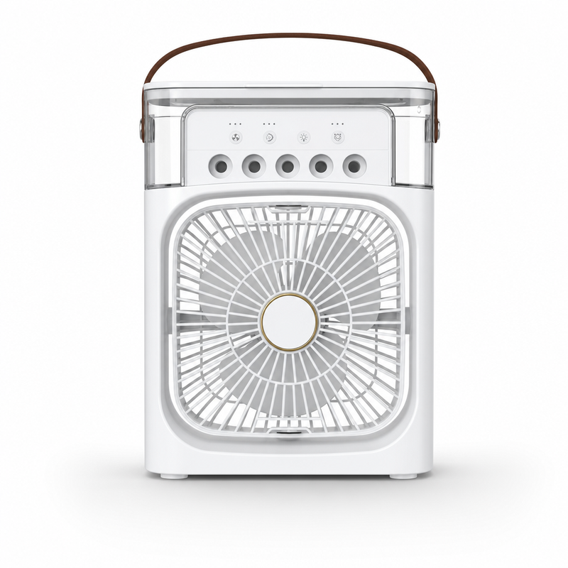 3-in-1 Portable Fan, Humidifier & Air Cooler with Large Water Reservoir