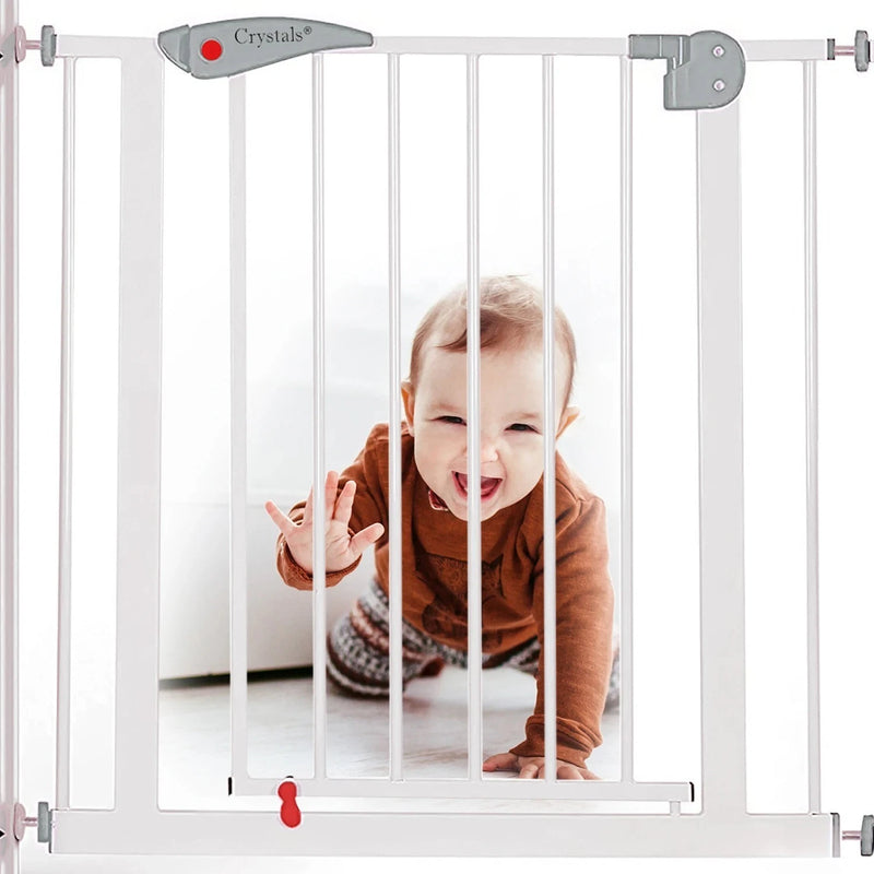 Home Baby Safety Gate Pet Dog Barrier Stair Doorway Safe Secure Guard 75x85cm